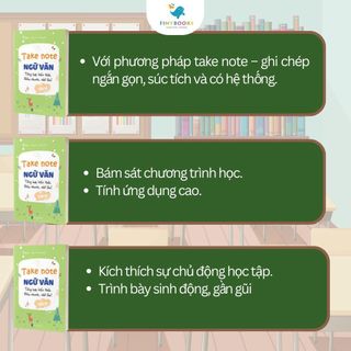 Sách - Combo Take Note Toán - Ngữ Văn - Tiếng Anh Lớp 11 - Tổng hợp kiến thức, Hiểu nhanh nhớ lâu - TKBooks
