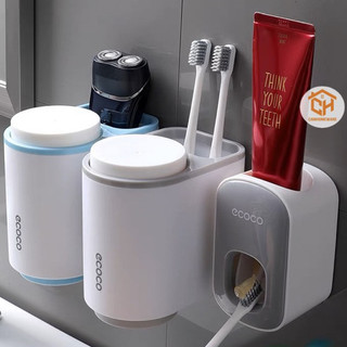 Hộp Lấy Kem, Nhả Kem Đánh Răng Ecoco Cao Cấp 1922 Cam Homeware