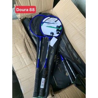 Bộ 2 Vợt Cầu Lông YL Căng Sẵn Khung Hợp Kim Crom Siêu Cứng,Siêu Dẻo + Tặng Cuốn Cán Và Bao Đựng