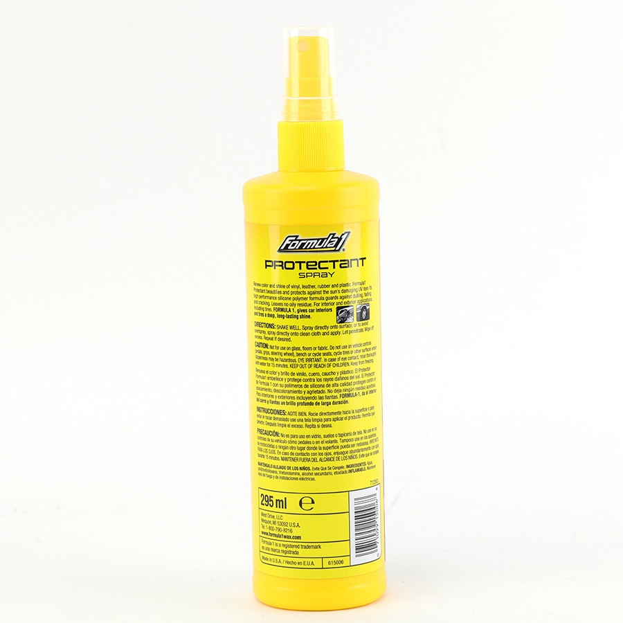 Vệ Sinh Và Bảo Vệ Taplo Xe Dạng Xịt FORMULA 1 615006 295ml Khử Mùi Được Phù Hợp Cho Nhiều Dòng Xe Ô Tô Xe Hơi Xe Tải