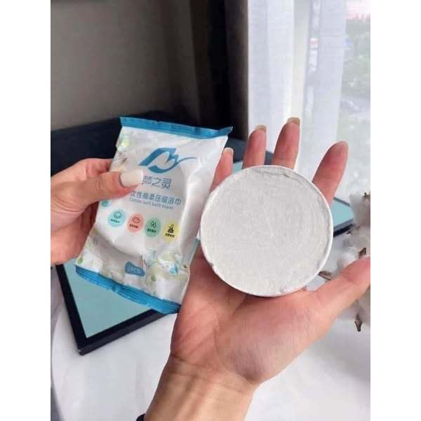 KHĂN TẮM NÉN, KHĂN MẶT NÉN DÙNG 1 LẦN MANG DU LỊCH TIỆN DỤNG