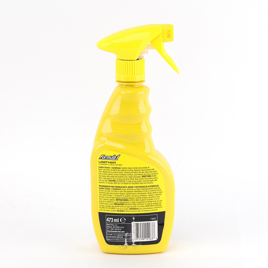 Bảo Dưỡng & Vệ Sinh Mọi Bề Mặt Da Dạng Xịt FORMULA 1 615163 473ml Phù Hợp Cho Nhiều Dòng Xe Ô Tô Xe Hơi Xe Tải