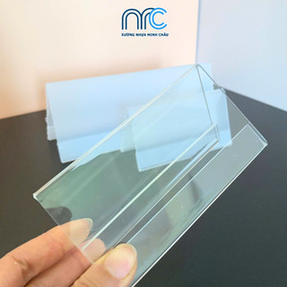 Combo 2 Kệ mica chữ A, Bảng tên để bàn mica, Kệ chức danh mica chữ A, V - Đa dạng kích thước
