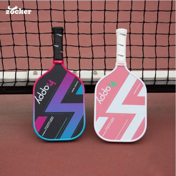 Vợt Pickleball Zocker Happy HP01 + HP02 + HP02 Plus Gen2 Full Carbon Chính Hãng Zocker