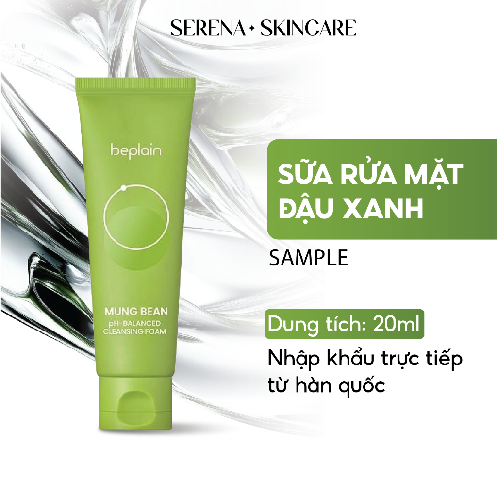 Sample Sữa Rửa Mặt BEPLAIN Hàn Quốc Đậu Xanh Minisize Cân Bằng Độ pH ...