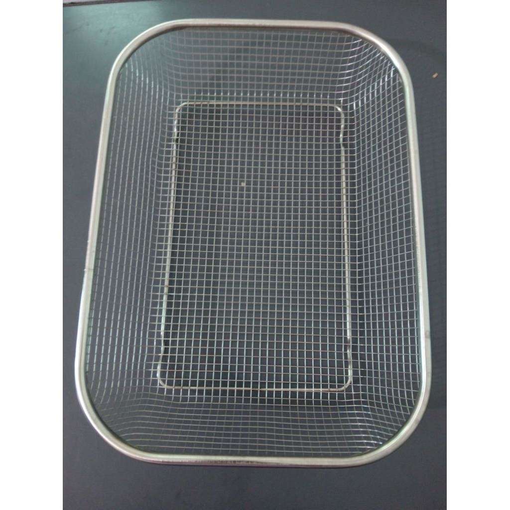 Rổ inox 304 cao cấp hình chữ nhật có 4 kích cỡ ( LƯU Ý RÕ LÀ KHÔNG CÓ ...