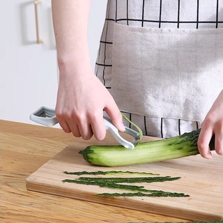 Nạo rau củ quả 2 đầu Multi-Peeler, dụng cụ bào sợi, gọt trái cây nhựa PP cao cấp CamCamHome