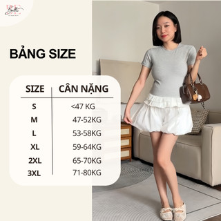Quần Short Bí Bầu Belles Dáng Bí Phồng Chất Gió Mềm Mát 2 Lớp Có Túi Đáp Bụng Cạp Chun Co Giãn Thoải Mái QB01