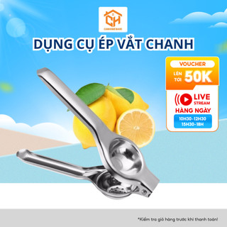 Dụng cụ ép vắt chanh Inox 304 Cao Cấp Dày Dặn Pha Chế Cam Homeware