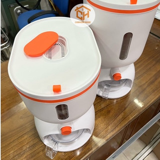 Thùng Đựng Gạo Thông Minh Tự Động 13kg và 7kg Cam Homeware
