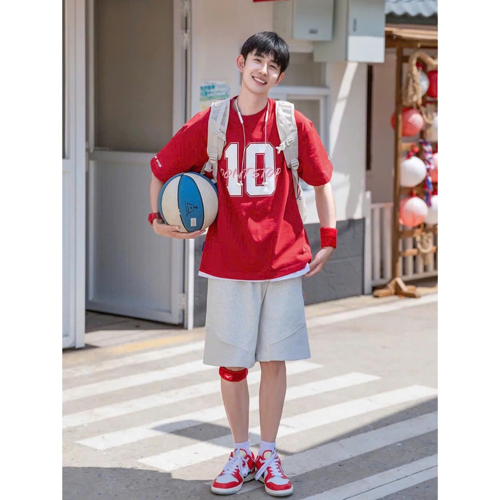 Áo thun Stee Cổ tròn DON'T STOP No 10 Localbrand ICVCVNI UNisex Cotton