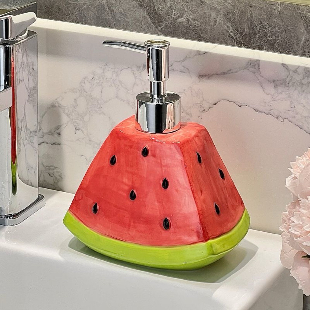 Lọ đựng nước rửa tay hình dưa hấu