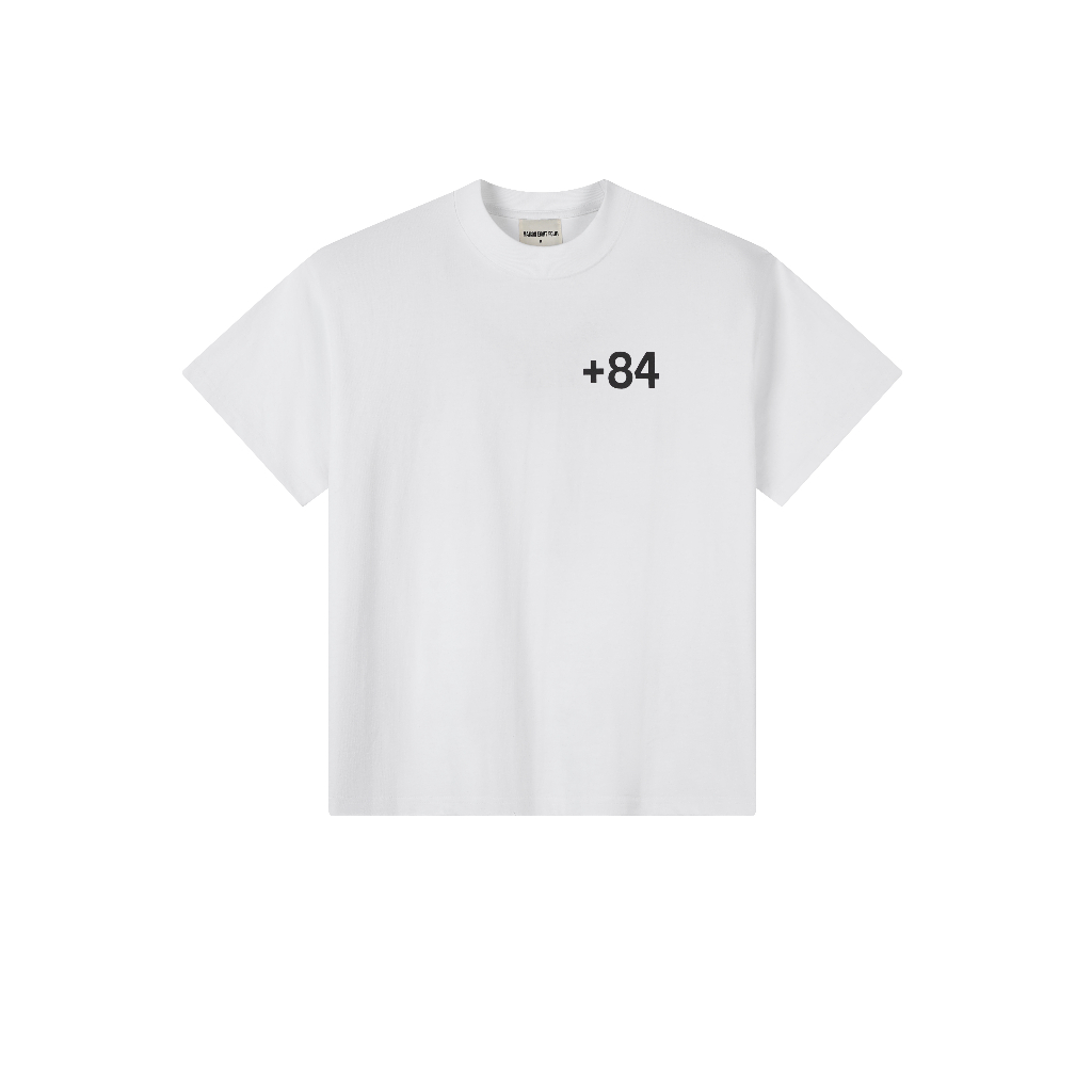 Áo thun PLUS84 TEE ( 2 màu ) - 100% cotton 300gsm [đã xử lý co rút] - MAISON EIGHT FOUR