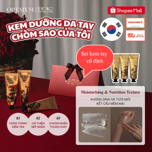 Set 3 Kem Dưỡng Da Tay Hương Nước Hoa Optatum Perfume Hand Cream Trio Set - 50ml * 3