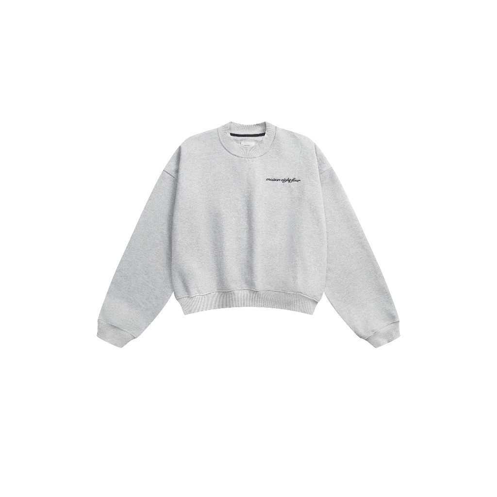 Áo nỉ MAISON84 CORE SWEATERS - nỉ cua CVC 400gsm / MAISON EIGHT FOUR