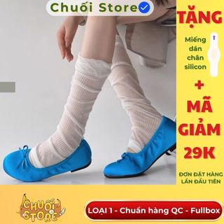 Giày bệt nữ da PU tổng hợp dệt vải đế cao su màu sắc tươi tắn năng động thời trang