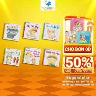 Bộ Sách Ehon: Bé Có Làm Được Không? - Dành cho bé trên 1 tuổi - Finybooks