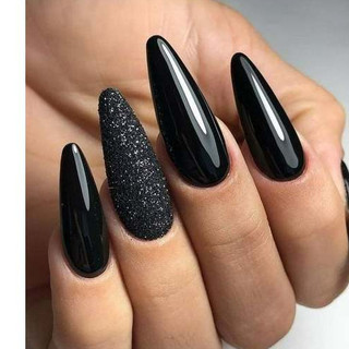 Nhũ Dạ Rắc Nail Trang Trí | Tone Trắng Đen | Dễ Phối Mọi Mẫu Móng | Dạng Rắc Mịn