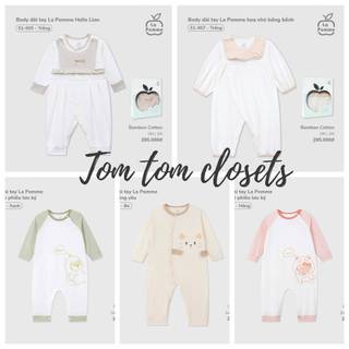 La pomme SS2025 BST Body dài tay cho bé yêu T7.1