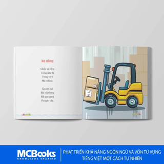 Sách thiếu nhi - Bé học nói qua thơ - Những chiếc xe chăm chỉ - Finybooks
