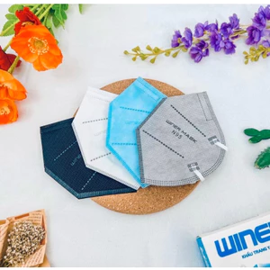 N95 Winer Khẩu trang y tế cao cấp N95 Trắng (1 hộp 10 cái)