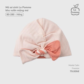 La pomme SS2025 BST phụ kiện sơ sinh mũ, băng đô, yếm cho bé T7.1