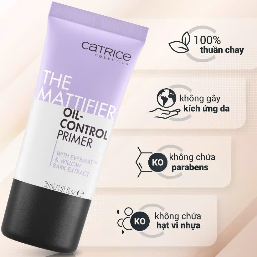 CATRICE Kem Lót Trang Điểm Dưỡng Ẩm, Làm Mờ Lỗ Chân Lông Primer 30ml | NHÍM HOUSE