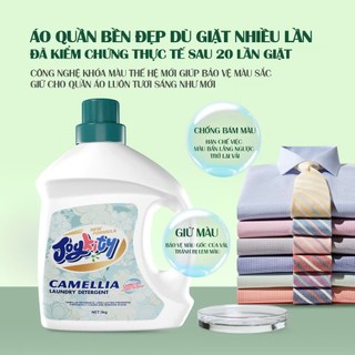 Nước Giặt Xả Joykity Hương Hoa Trà Cao Cấp Lưu Hương 48h – Giặt Siêu Sạch, Thơm Như Nước Hoa