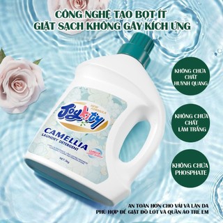 Nước Giặt Xả Joykity Hương Hoa Trà Cao Cấp Lưu Hương 48h – Giặt Siêu Sạch, Thơm Như Nước Hoa