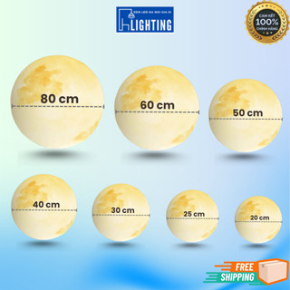(KÈM QUÀ TẶNG) Đèn Năng Lượng Mặt Trời, Đèn Trăng Decor 3 Màu Có Remote, Đèn NLMT Chống Nước,Trang Trí Sân Vườn BH 1 Năm