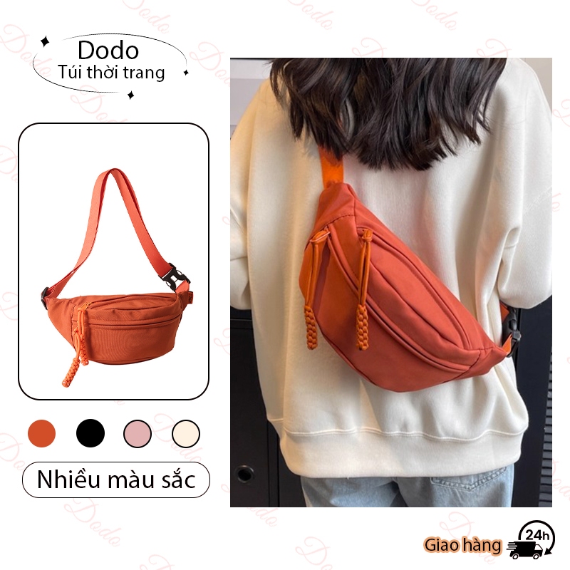 Túi bao tử đeo ngực size nhỏ gọn unisex basic đơn giản sức chứa lớn phù ...