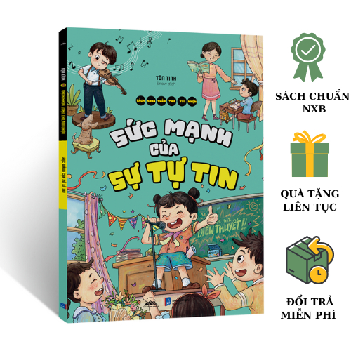 Sách - Bách Khoa Vui Nhộn - Sức Mạnh Của Sự Tự Tin - Giúp Bé Mở Rộng Tri Thức