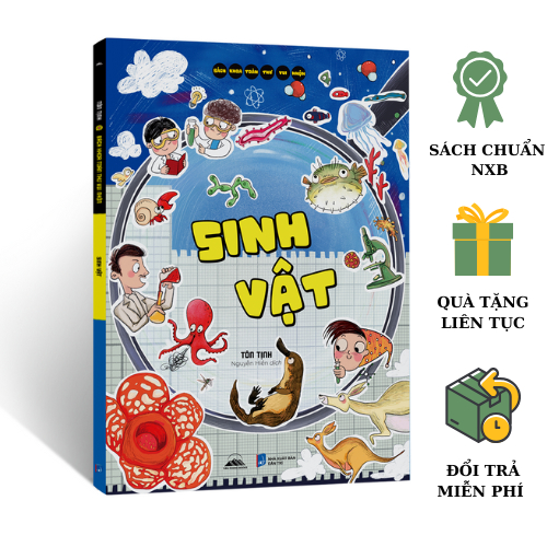 Sách - Bách Khoa Toàn Thư Vui Nhộn - Sinh Vật - Giúp Bé Mở Rộng Tri Thức