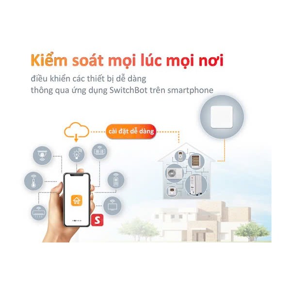 SwitchBot Hub Mini- Bộ điều khiển trung tâm các thiết bị điện trong nhà - Tivi, Máy Lạnh
