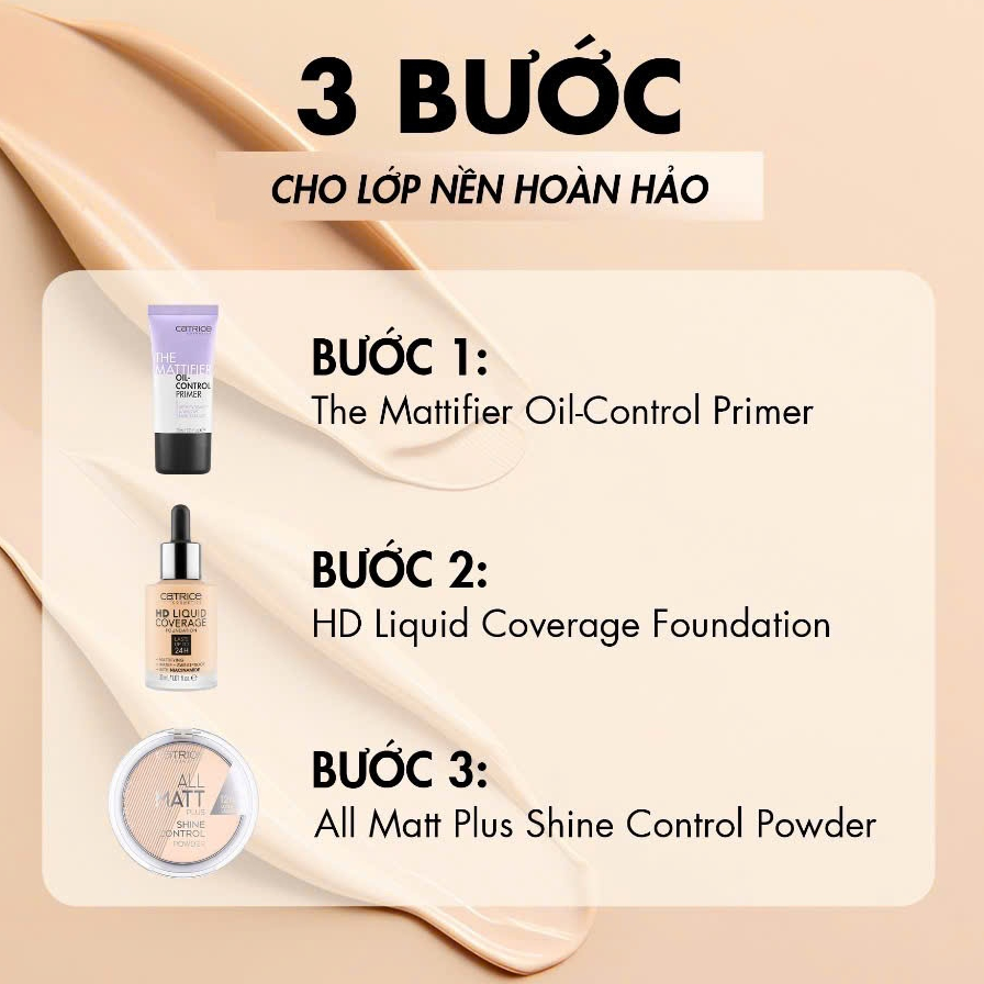 CATRICE Kem nền dạng lỏng Catrice HD Liquid Coverage che phủ tự nhiên 24h 30ml | NHÍM HOUSE