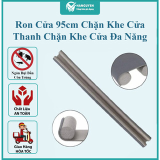 Ron Cửa 93cm Chặn Khe Cửa Đa Năng – Đệm Mút Xốp Cách Âm, Ngăn Gió Bụi, Côn Trùng