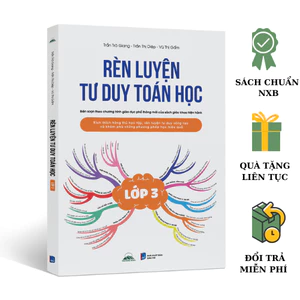 Sách - Rèn Luyện Tư Duy Toán Học Lớp 3 - Kích Thích Hứng Thú Học Tập - Phương Pháp Học Hiệu Quả Cho Trẻ