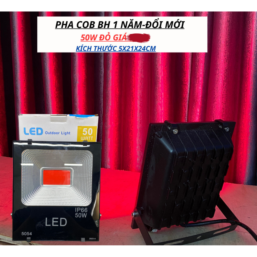 Đèn pha LED FSW 10w/20w/30w/50w/100w Chống Nước Trang Trí Sân Vườn Tòa nhà Biển hiệu IP65