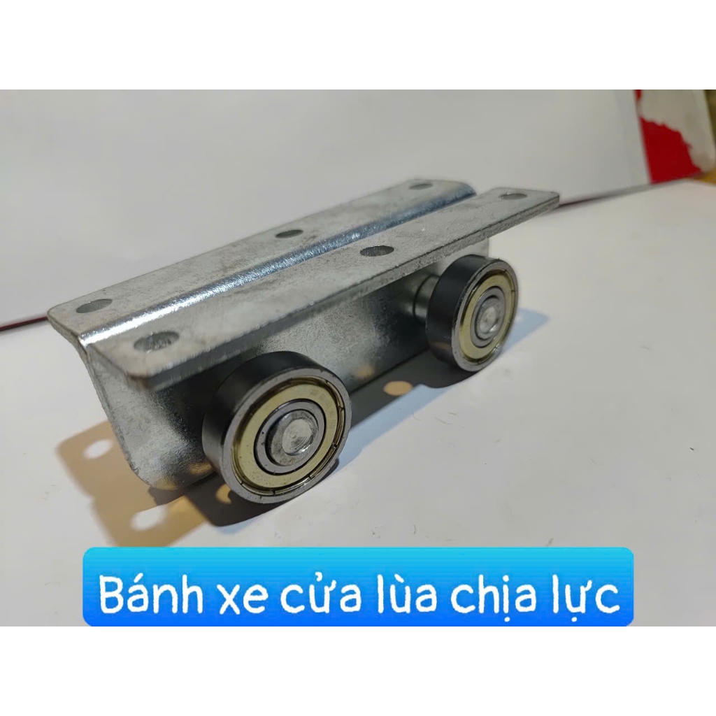 Bánh xe lùa chịu lực, chịu tải 4 bi, chạy máng ( ray treo) nhỏ 2x4cm ...