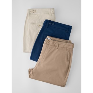 Quần khaki nam business YODY đai sườn cài cúc co giãn nhẹ chuẩn phong độ MOCH25S023