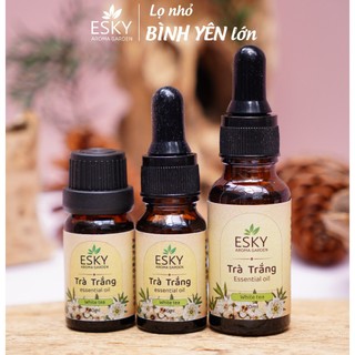 Tinh Dầu Trà Trắng ESKY AROMA GARDEN Thư Giãn, Sang Trọng, Thanh Lọc 10ml 20ml