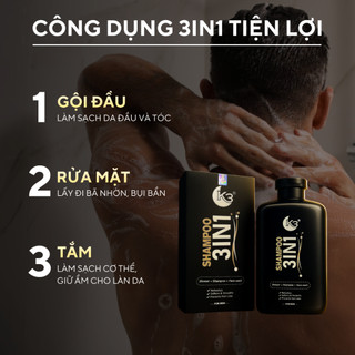 DG79 Gel Tắm Gội 3IN1 Toàn Diện Hương Nước Hoa 350G