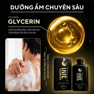 DG79 Gel Tắm Gội 3IN1 Toàn Diện Hương Nước Hoa 350G