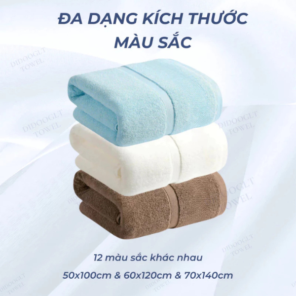 Combo 5 Khăn Mặt DIDOOGLT TOWEL Chất Liệu Cotton 100% Cao Cấp Mềm Mại Bông Tự Nhiên Phù Hợp Mọi Làn Da | BigBuy360 - bigbuy360.vn