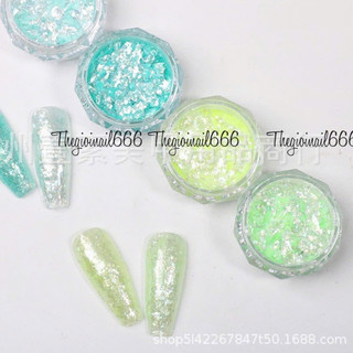 Set Nhũ Khổng Tước Xanh Ngọc Bích | 4 Hũ Cao Cấp | Ánh Nhũ Lấp Lánh Sang Trọng