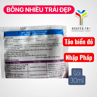 Phân Hữu Cơ Seamel ZEN 30ml – Tảo Biển Đỏ, Kích Tăng Trưởng, Bóng Trái, Cây Khỏe
