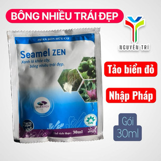 Phân Hữu Cơ Seamel ZEN 30ml – Tảo Biển Đỏ, Kích Tăng Trưởng, Bóng Trái, Cây Khỏe