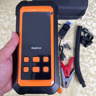 [HC99Pro] Bơm Lốp Kích Bình Ô Tô 5 In 1 Đa Năng: Sạc Dự Phòng, Đèn Cảnh Báo, Hút Chân Không