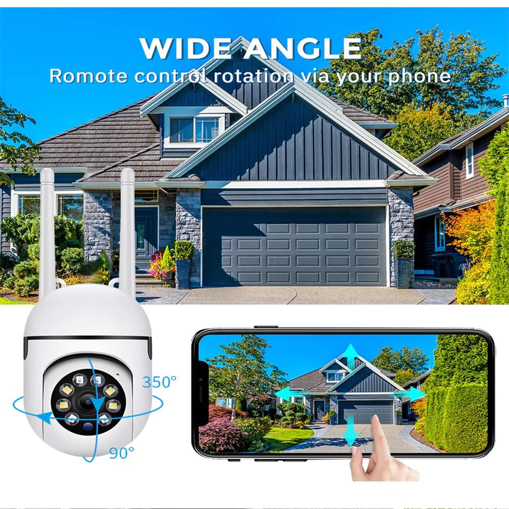 Wi-Fi Security Camera – with Mic – 4