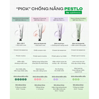 Kem chống nắng PESTLO Saferecipe SPF50 PA++++